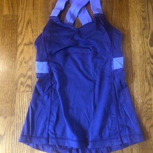 Lululemon long sports bra/tank top